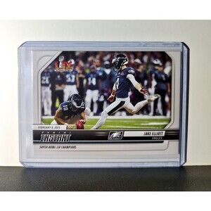 Jake Elliott 2024 Panini Super Bowl LIX Champions NFL #26 Football Card Eagles